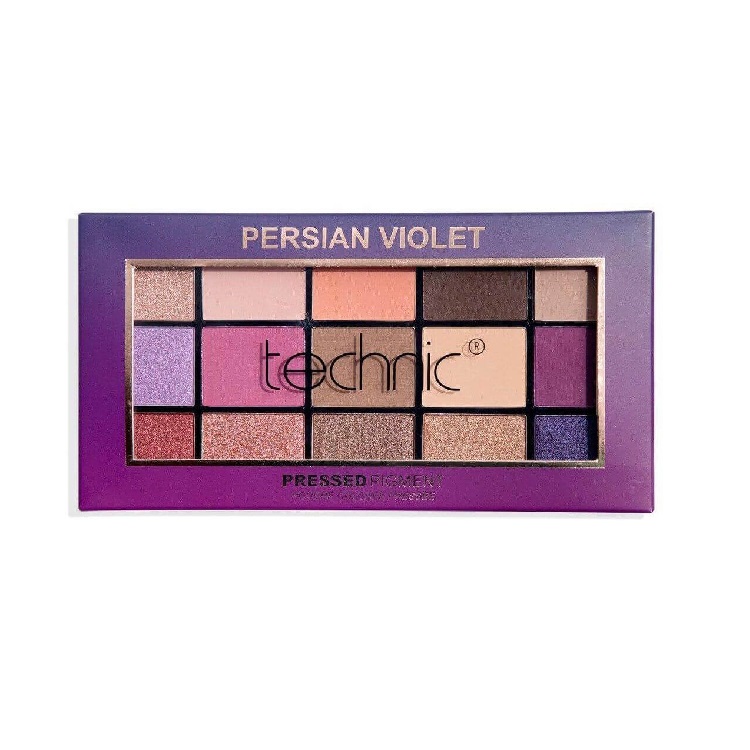 پالت سایه چشم 15 رنگ تکنیک مدل Persian Violet